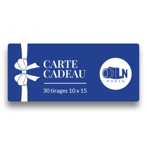 Carte cadeau 30 tirages